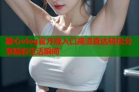 糖心vlog官方版入口高清直达轻松分享精彩生活瞬间
