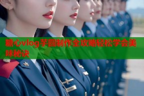 糖心vlog芋圆制作全攻略轻松学会美味秘诀