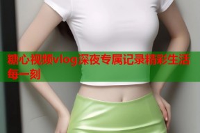 糖心视频vlog深夜专属记录精彩生活每一刻