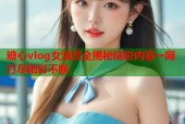 糖心vlog女演员全揭秘精彩内容一网打尽精彩不断