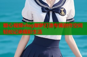 糖心视频vlog御梦打造专属创作空间轻松记录精彩生活