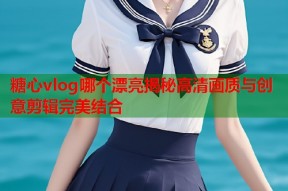 糖心vlog哪个漂亮揭秘高清画质与创意剪辑完美结合