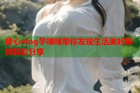 糖心vlog芋喵喵带你发现生活美好瞬间精彩分享
