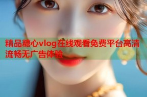 精品糖心vlog在线观看免费平台高清流畅无广告体验