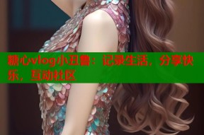 糖心vlog小丑鲁：记录生活，分享快乐，互动社区