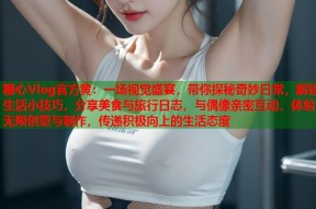 糖心Vlog官方黄：一场视觉盛宴，带你探秘奇妙日常，解锁生活小技巧，分享美食与旅行日志，与偶像亲密互动，体验无限创意与制作，传递积极向上的生活态度