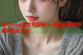 糖心vlog王者荣耀瑶cos高能还原视频编辑互动平台
