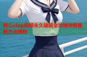 糖心vlog视频永久破解全攻略详解最新方法揭秘