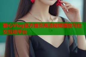 糖心Vlog官方首页高清视频播放与社交互动平台