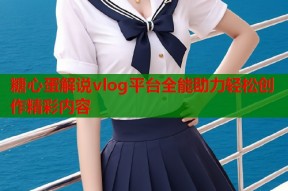 糖心蛋解说vlog平台全能助力轻松创作精彩内容