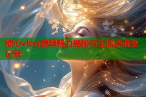 糖心vlog翡翠魅力揭秘与生活点滴全记录