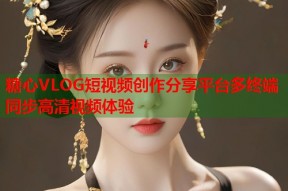 糖心VLOG短视频创作分享平台多终端同步高清视频体验