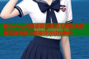 糖心vlog传媒破解版高清无限制免费看高效剪辑与萌趣特效轻松制作