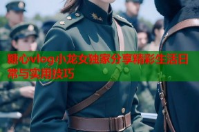 糖心vlog小龙女独家分享精彩生活日常与实用技巧