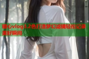 糖心vlog3.2色打造梦幻滤镜轻松记录美好瞬间