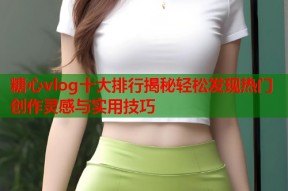 糖心vlog十大排行揭秘轻松发现热门创作灵感与实用技巧
