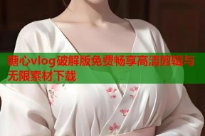 糖心vlog破解版免费畅享高清剪辑与无限素材下载