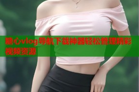 糖心vlog导航下载神器轻松管理精彩视频资源
