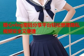 糖心vlog密码分享平台轻松管理隐私视频安全又便捷