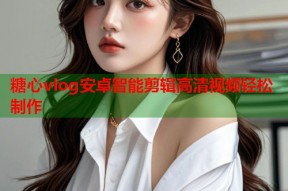 糖心vlog安卓智能剪辑高清视频轻松制作
