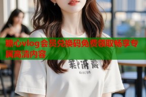 糖心vlog会员兑换码免费领取畅享专属高清内容