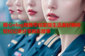 糖心vlog茜茜带你发现生活美好瞬间轻松记录分享精彩故事