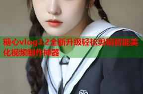 糖心vlog3.2全新升级轻松剪辑智能美化视频制作神器