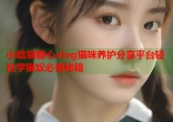 小晗猫糖心vlog猫咪养护分享平台轻松学猫奴必备秘籍