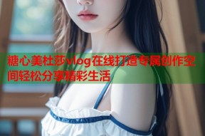 糖心美杜莎vlog在线打造专属创作空间轻松分享精彩生活