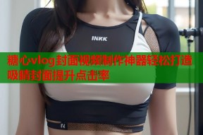 糖心vlog封面视频制作神器轻松打造吸睛封面提升点击率