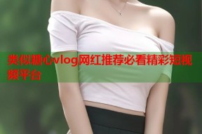 类似糖心vlog网红推荐必看精彩短视频平台