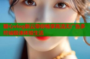 糖心vlog新云带你畅享高清无广告多终端极速体验生活