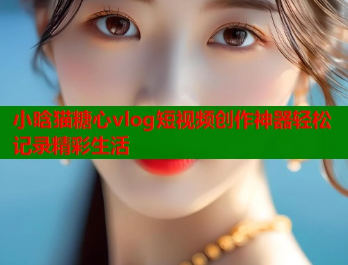 小晗猫糖心vlog短视频创作神器轻松记录精彩生活  第1张