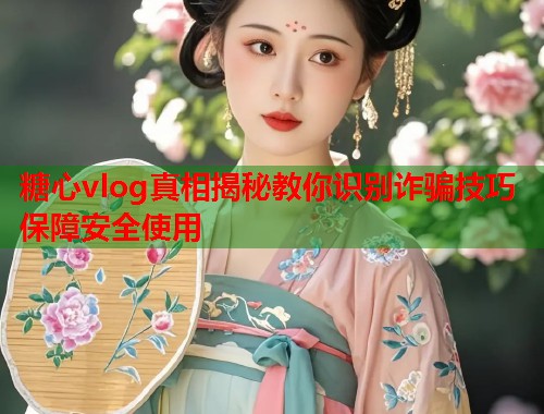 糖心vlog真相揭秘教你识别诈骗技巧保障安全使用  第2张
