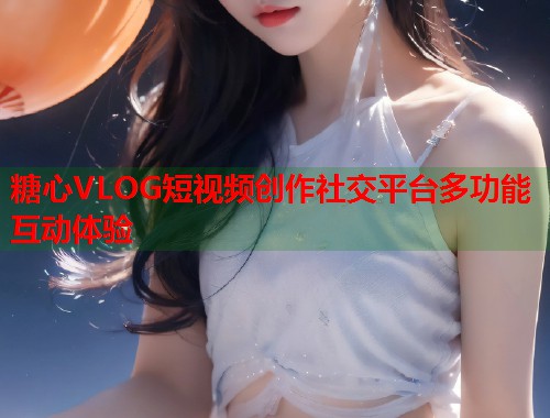 糖心VLOG短视频创作社交平台多功能互动体验  第1张