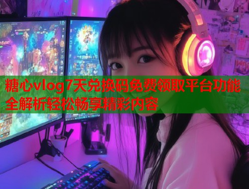 糖心vlog7天兑换码免费领取平台功能全解析轻松畅享精彩内容  第1张