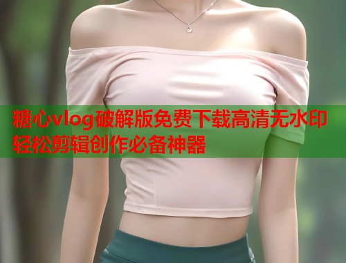 糖心vlog破解版免费下载高清无水印轻松剪辑创作必备神器  第1张