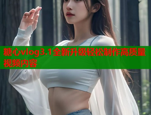 糖心vlog3.1全新升级轻松制作高质量视频内容  第2张