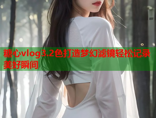 糖心vlog3.2色打造梦幻滤镜轻松记录美好瞬间  第1张