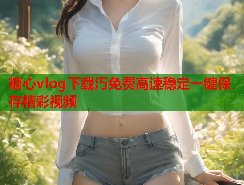 糖心vlog下载汅免费高速稳定一键保存精彩视频  第2张