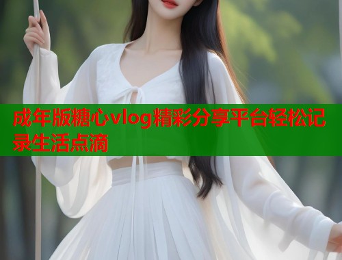 成年版糖心vlog精彩分享平台轻松记录生活点滴  第1张