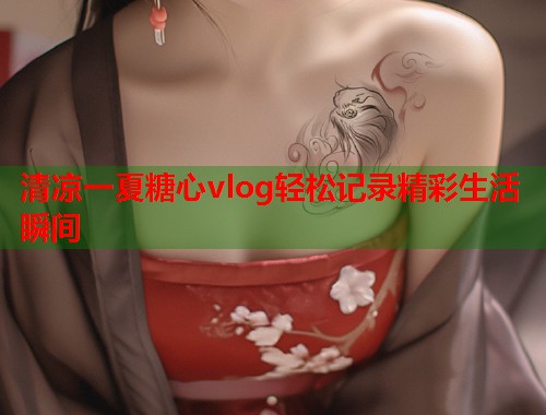 清凉一夏糖心vlog轻松记录精彩生活瞬间  第1张