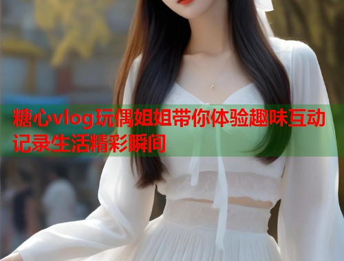 糖心vlog玩偶姐姐带你体验趣味互动记录生活精彩瞬间  第1张