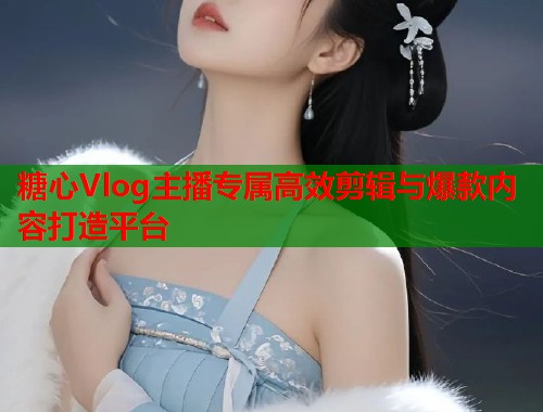 糖心Vlog主播专属高效剪辑与爆款内容打造平台  第1张