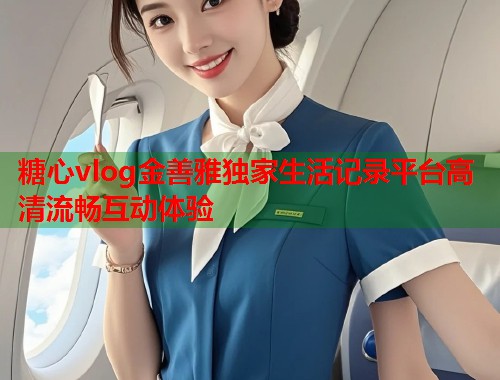 糖心vlog金善雅独家生活记录平台高清流畅互动体验  第1张
