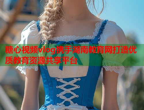 糖心视频vlog携手湖南教育网打造优质教育资源共享平台  第1张