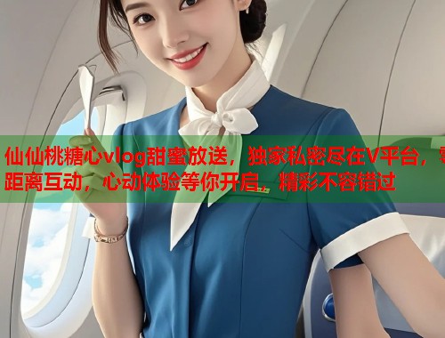 仙仙桃糖心vlog甜蜜放送，独家私密尽在V平台，零距离互动，心动体验等你开启，精彩不容错过  第1张