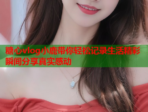 糖心vlog小鹿带你轻松记录生活精彩瞬间分享真实感动  第1张