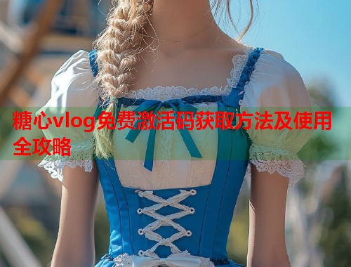 糖心vlog免费激活码获取方法及使用全攻略  第1张