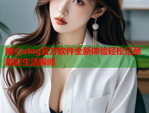 糖心vlog官方软件全新体验轻松记录精彩生活瞬间  第1张